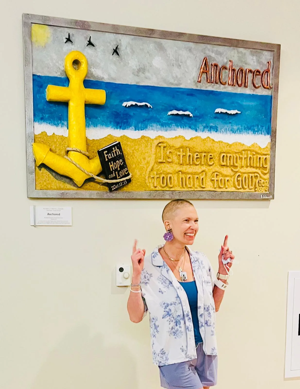 Hope-inspired Anchored artwork