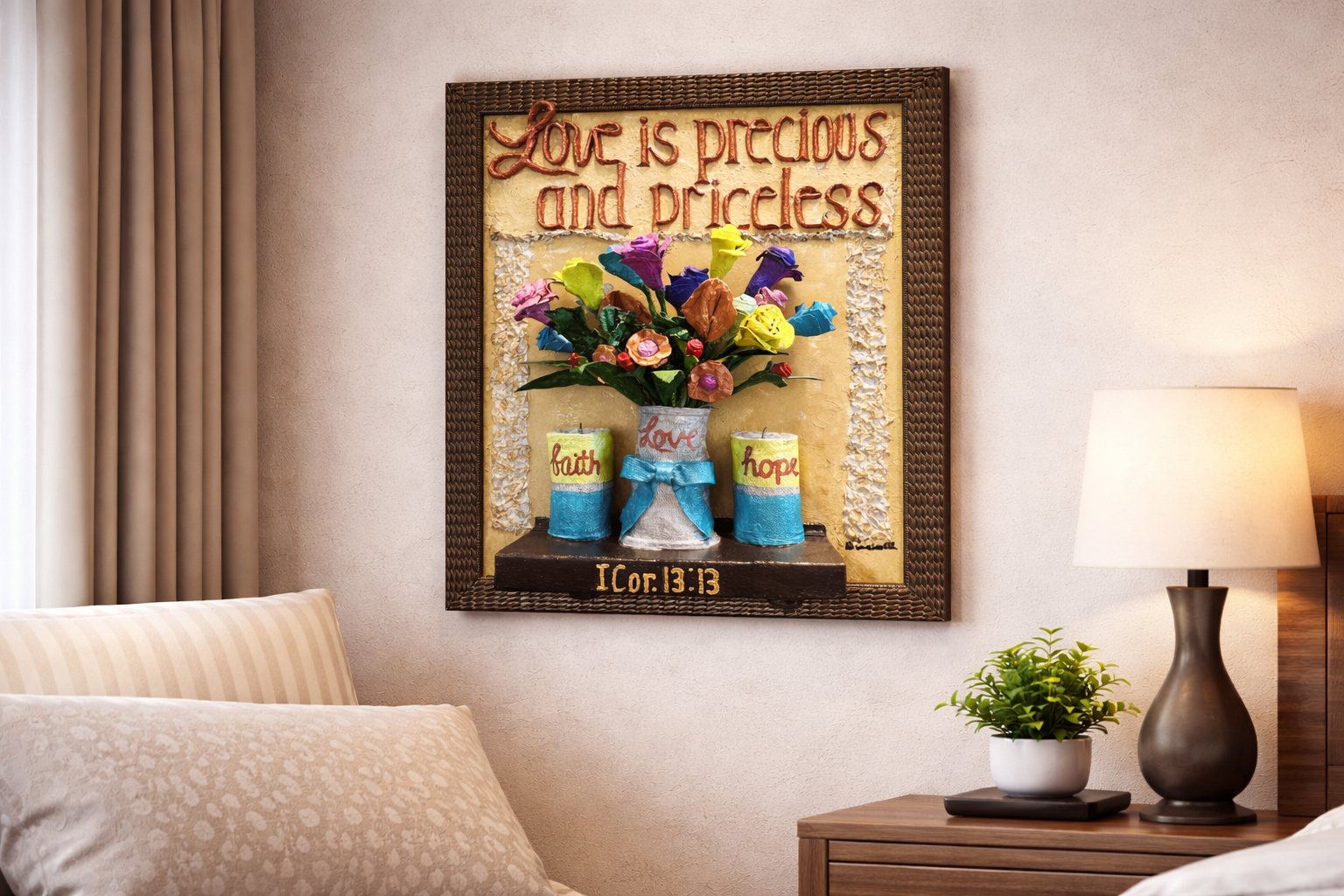 Love Is Precious - 3D Sculpting Art