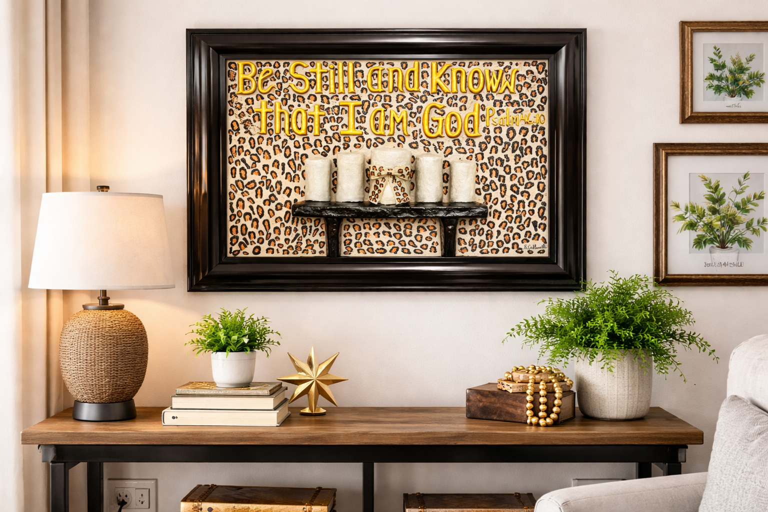 Be Still And Know That Iam God - 3D Sculpting Art